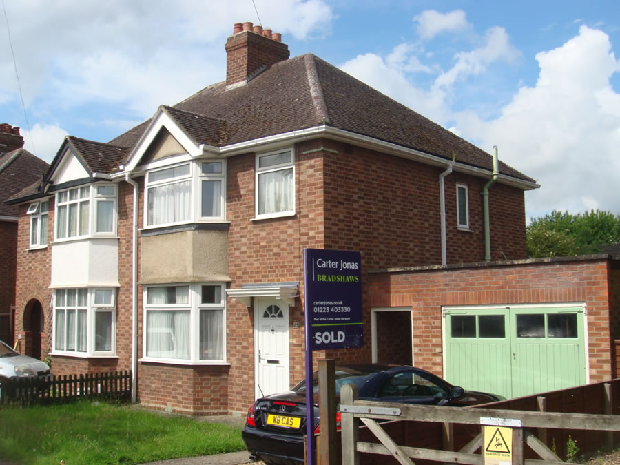 Perne Road Extension Existing Front