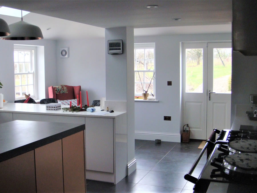 Grade II Listed Extension - family area