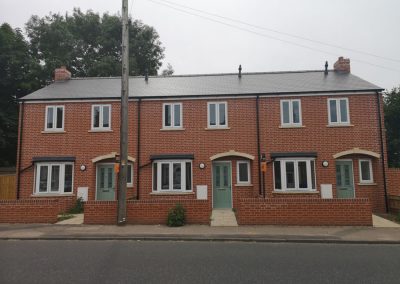 New Build Terrace of 3 Dwellings – Newmarket