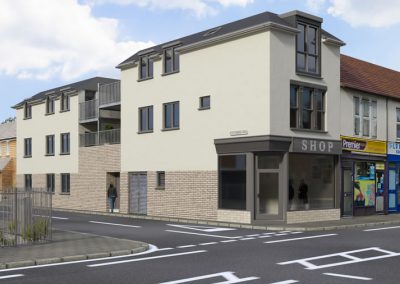Conversion of Mixed Use Property into 5 Apartments and Shop – Kent