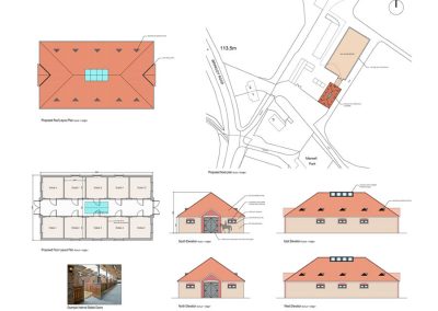 Conceptual Design for New Equine Stable Block – Newmarket Area